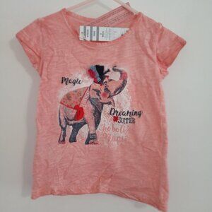 NWT Boboli hand dye short-sleeved t-shirt size 3